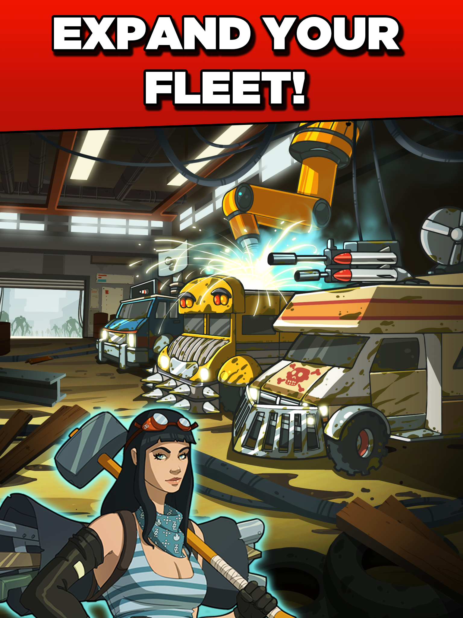 Zombie Zone - World Domination Game Screenshot