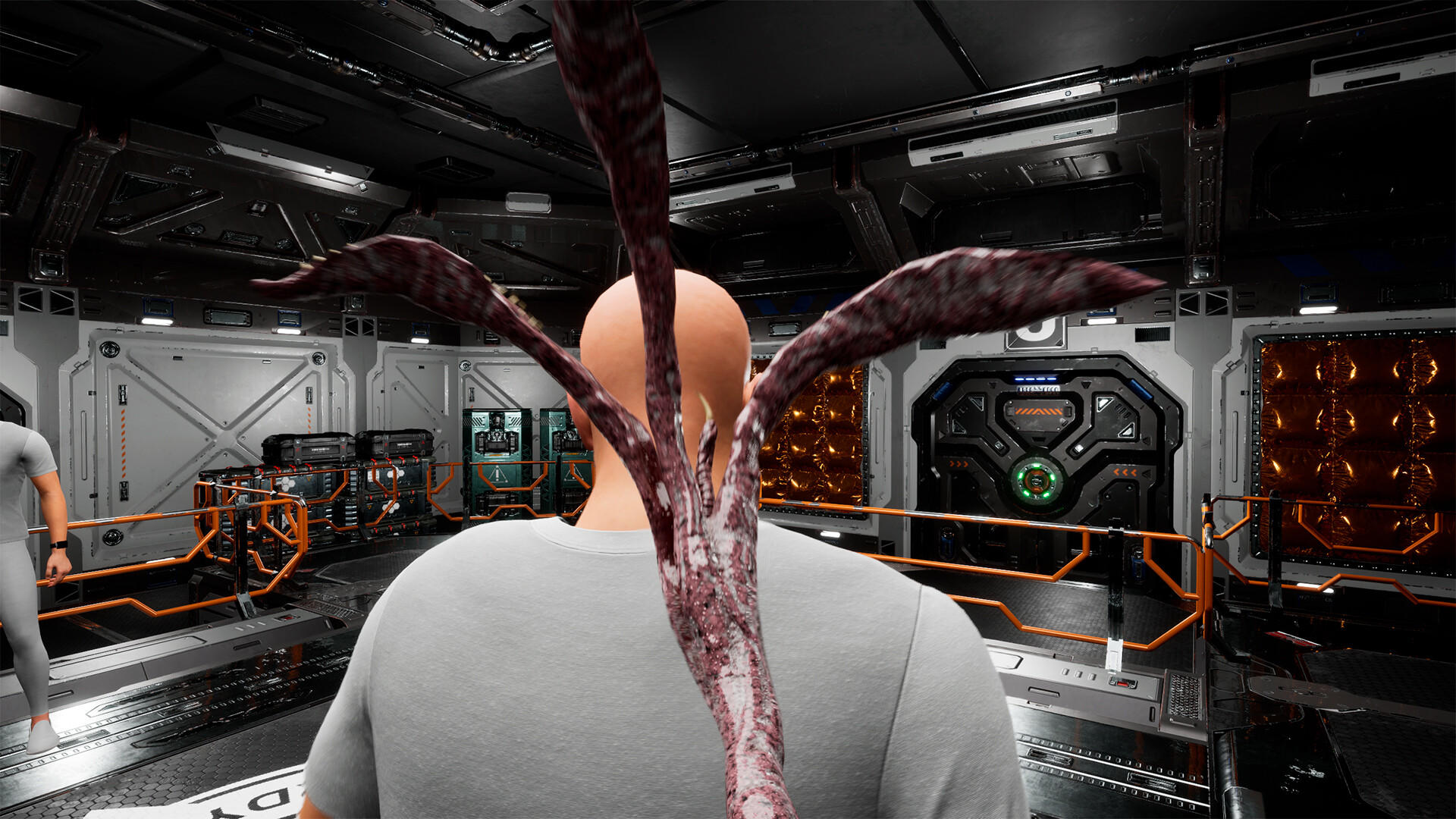 Screenshot of Hand Simulator: Aliens