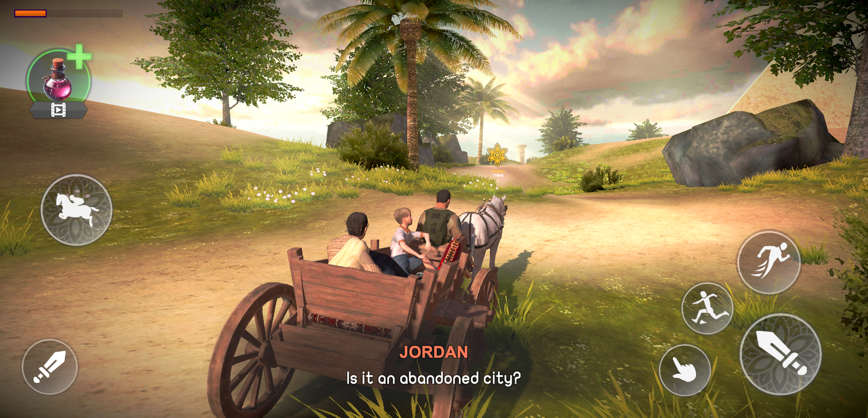 Uncharted Tombs of Creed Game Screenshot