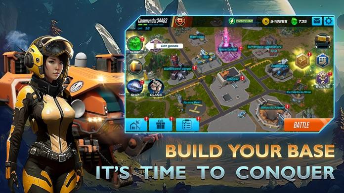 Mech & Aliens: Robot Battle Game Screenshot