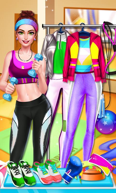Fit Girl - Workout Beauty Spa 遊戲截圖