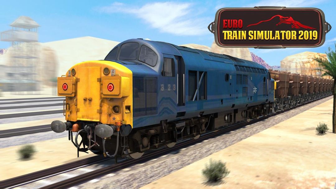 Screenshot of Euro Train Simulator 2019 - Train Games