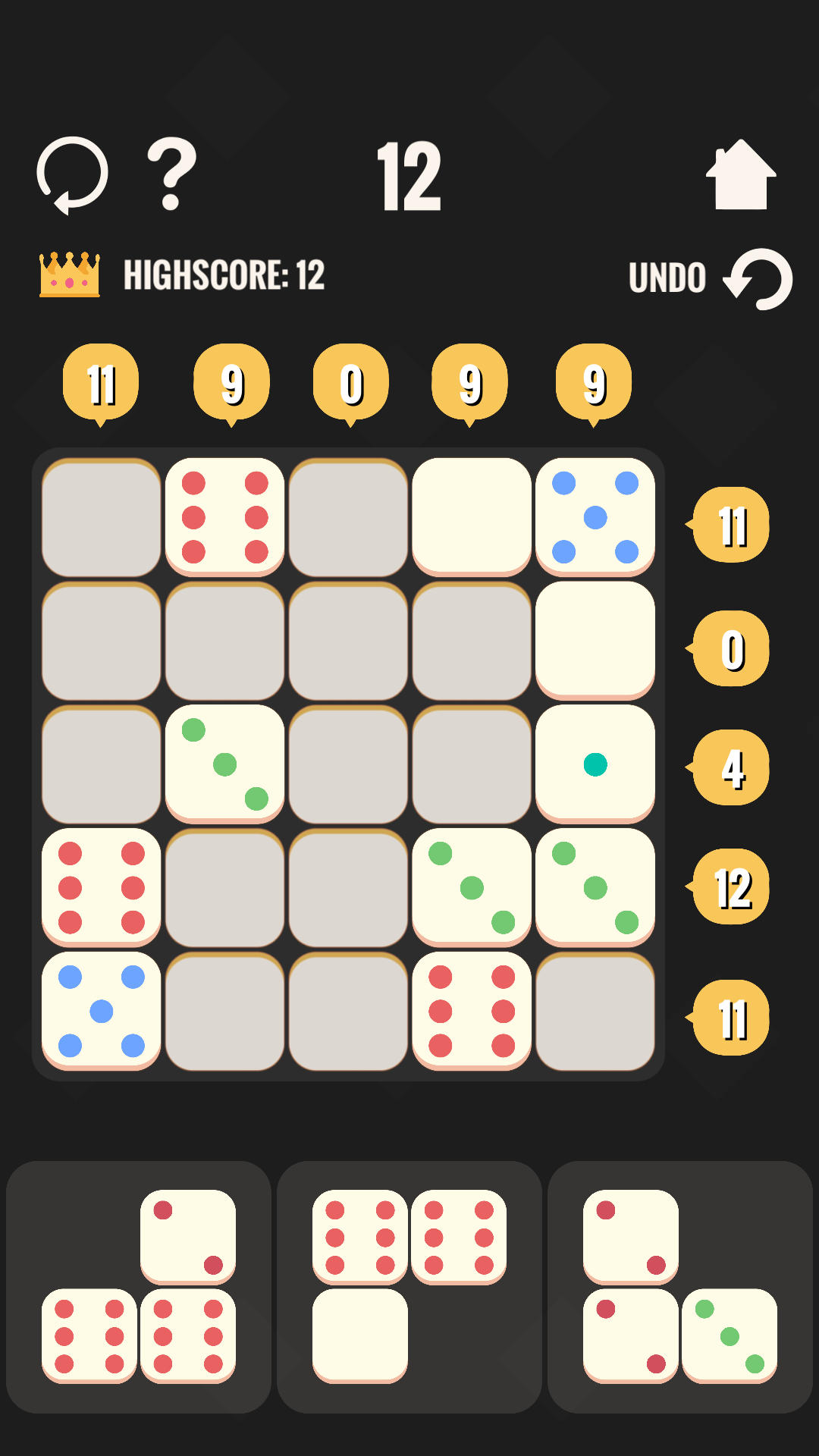 Logic Blocks - Make Ten Game Screenshot