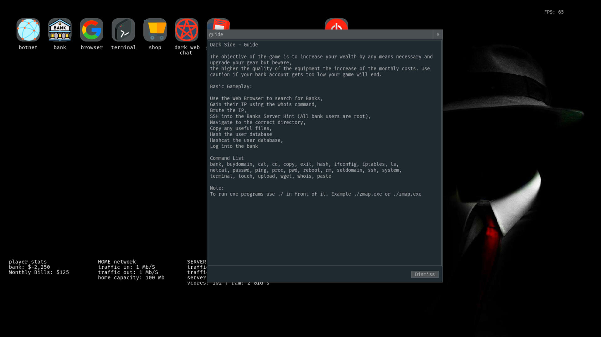 Darkside Game Screenshot