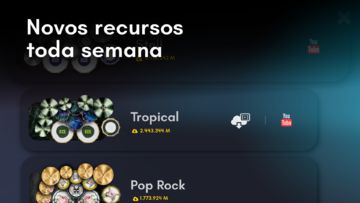 Captura de Tela do Jogo Real Drum: bateria eletrônica