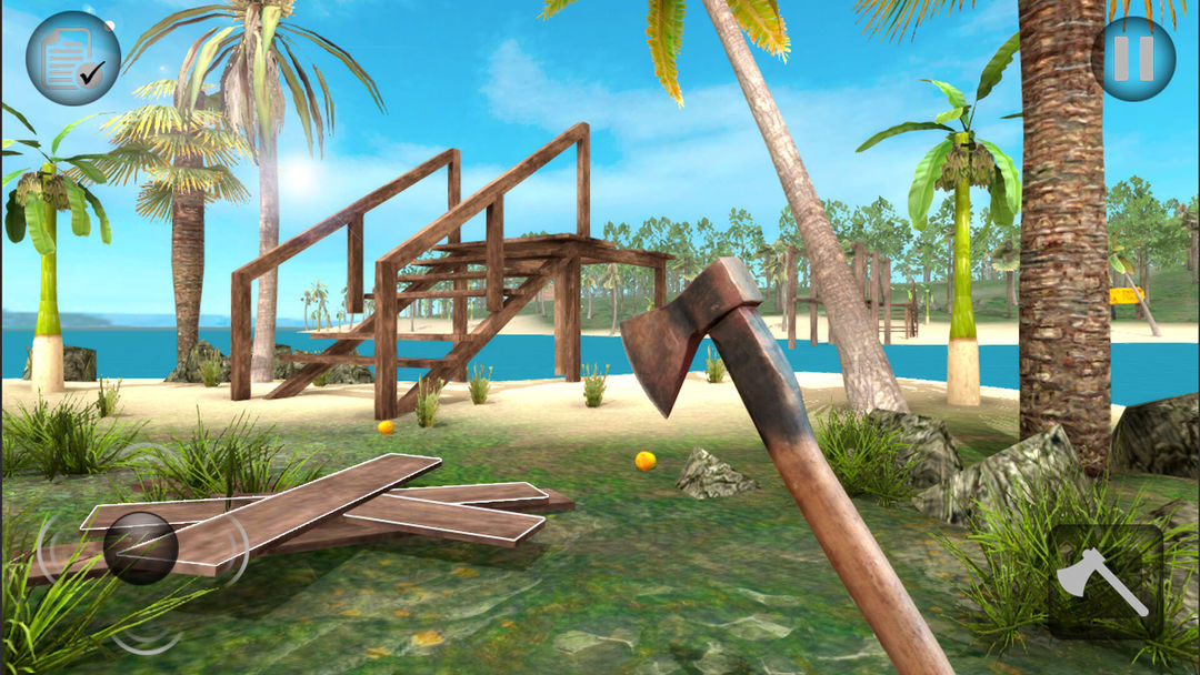 Screenshot of Survival Forest Island