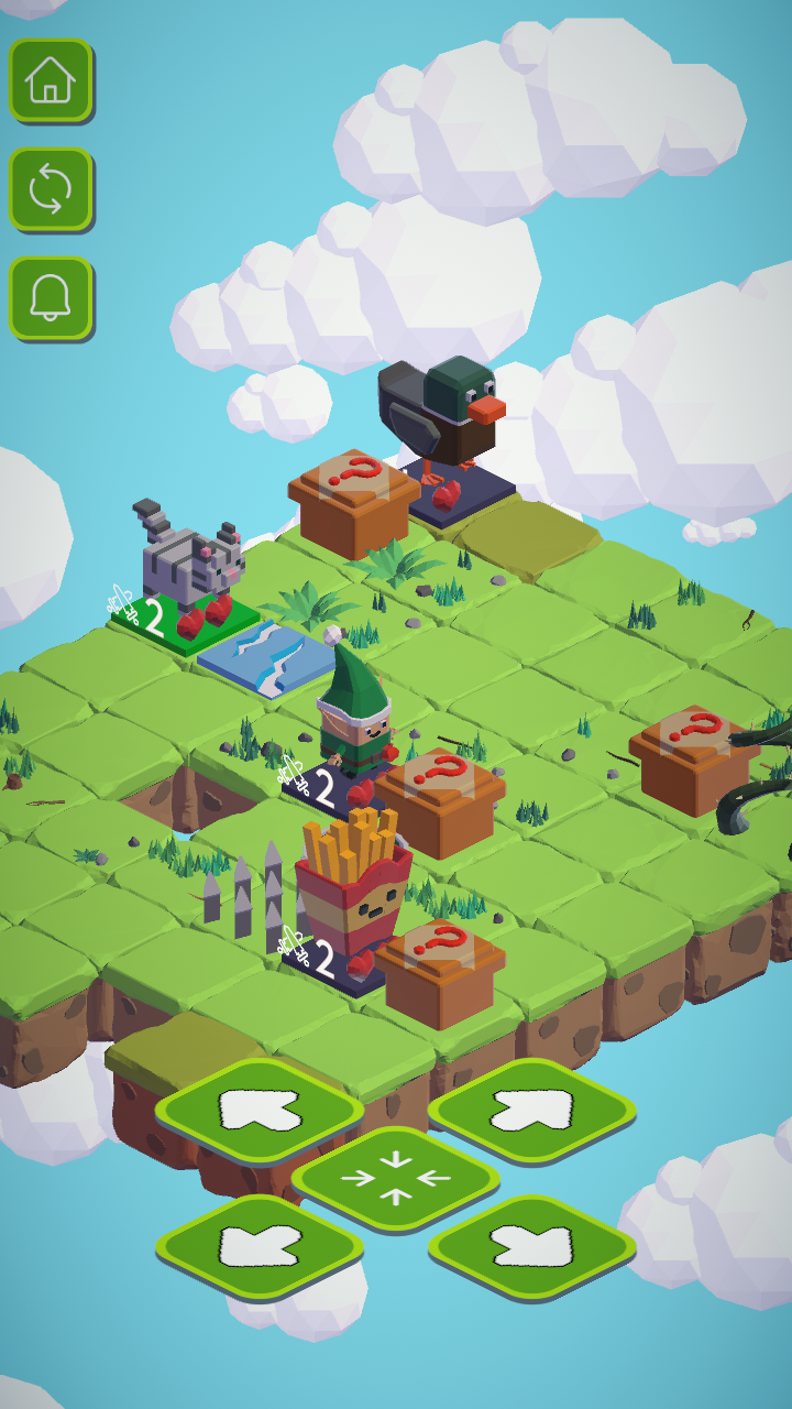Falling islands screenshot game