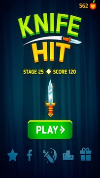 Knife Hit 게임 스크린샷