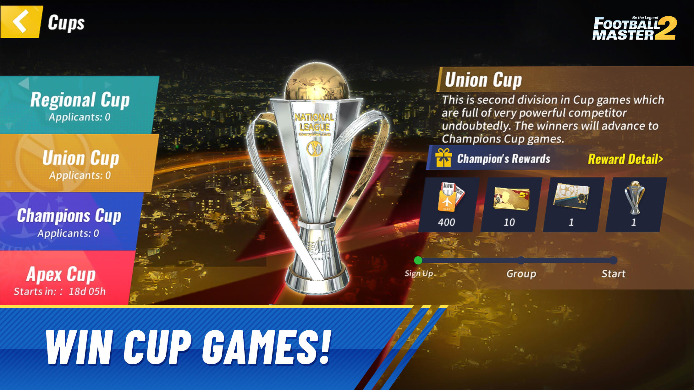 Football Master 2 Game Screenshot