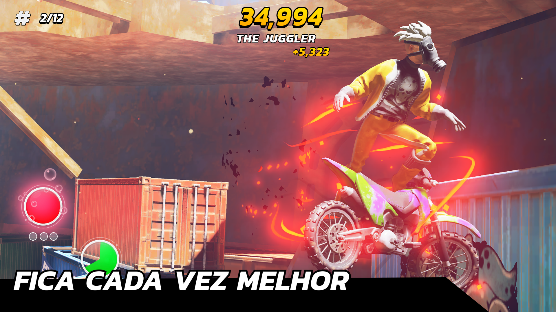 Captura de Tela do Jogo Touchgrind BMX 3: Rivals