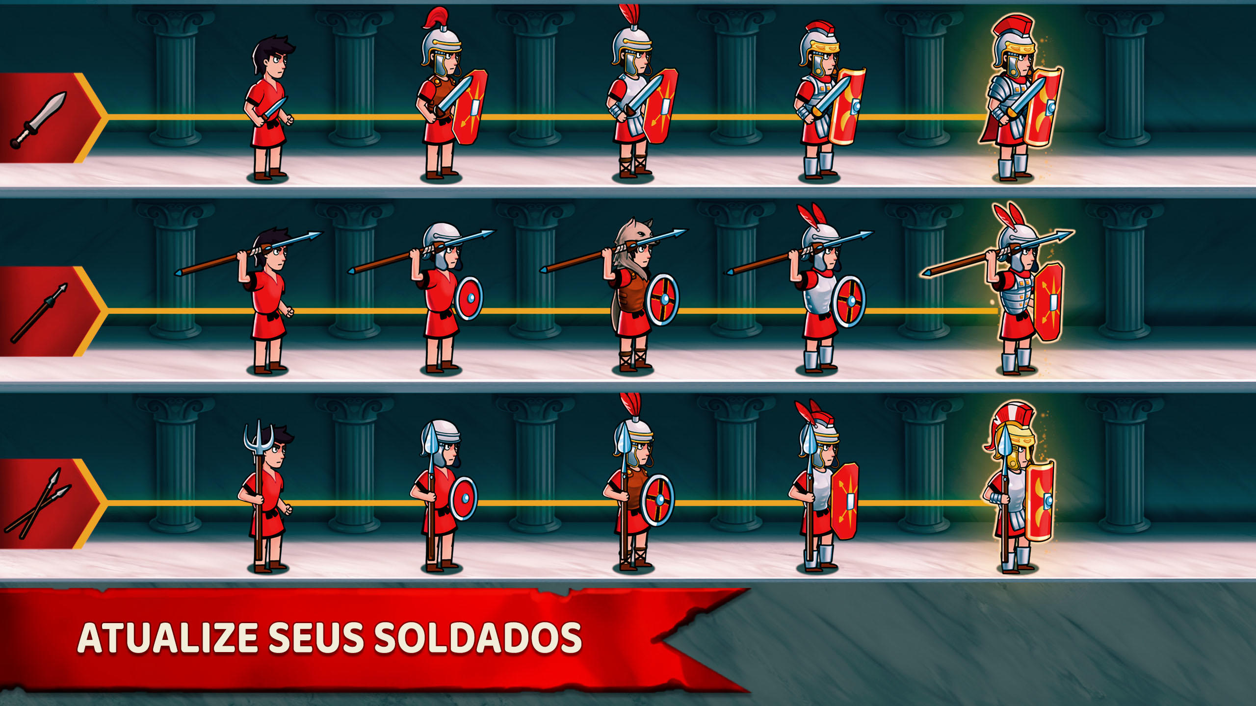 Captura de Tela do Jogo Grow Empire: Rome