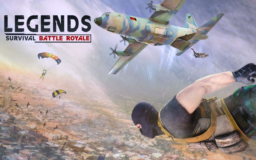 Legends Survival Battleground: PVP Battle Royale遊戲截圖
