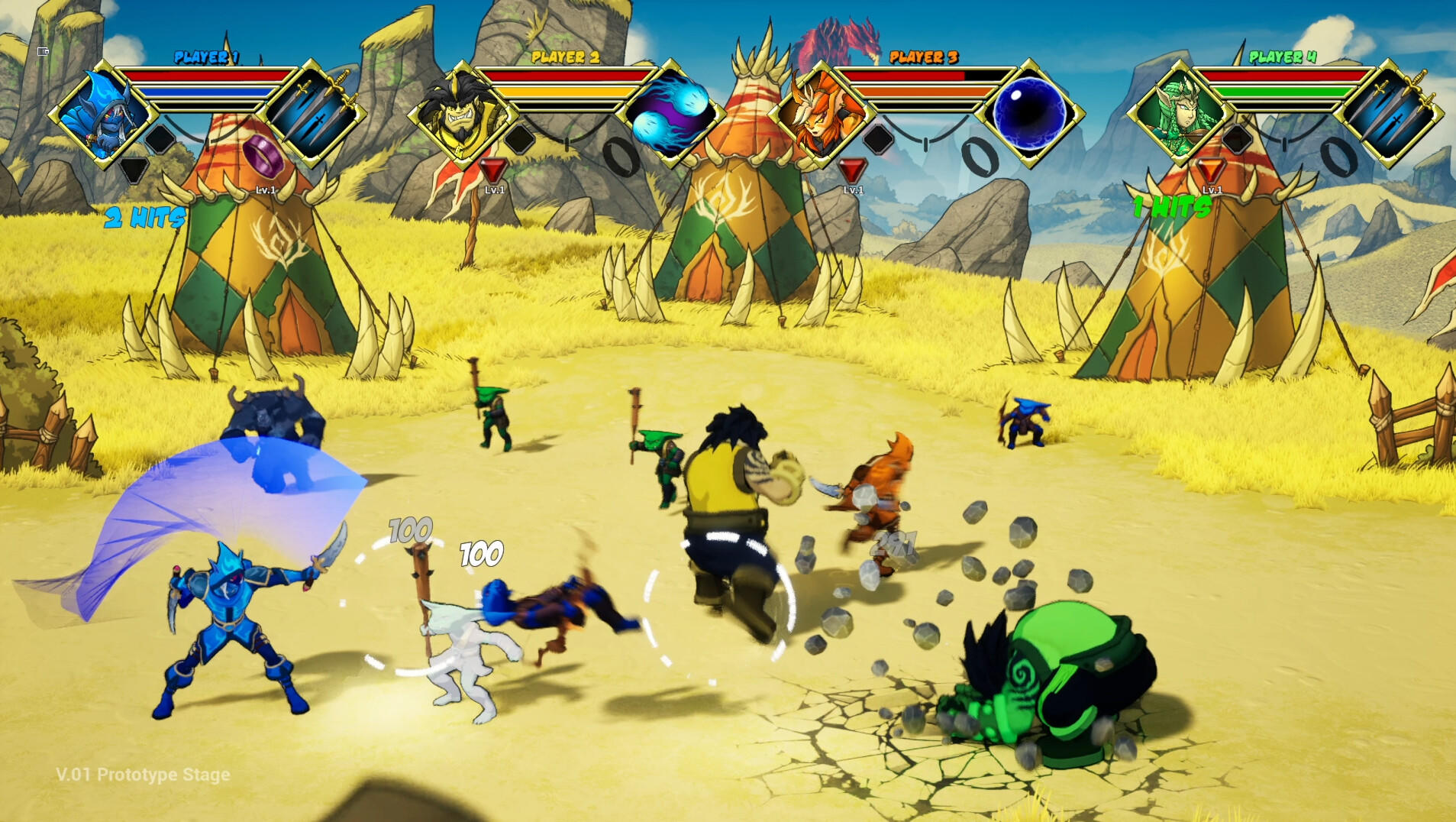 Screenshot of Heroes of Mount Dragon