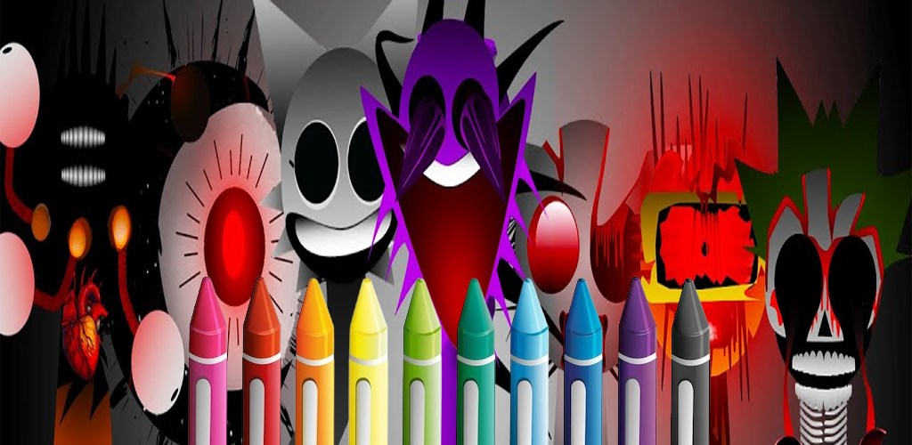 Sprunki Horror Game Color Mod screenshot