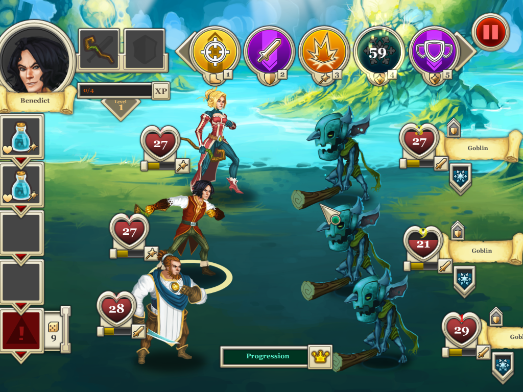 Heroes & Legends: Conq Kolhar Game Screenshot