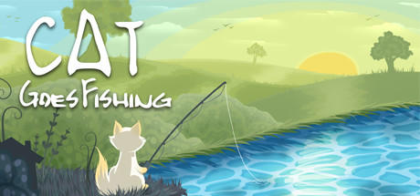 Banner of Katze geht fischen 