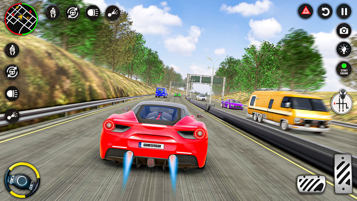 Screenshot 1 of Speed ​​Car Games 3D- Car racing 1.6