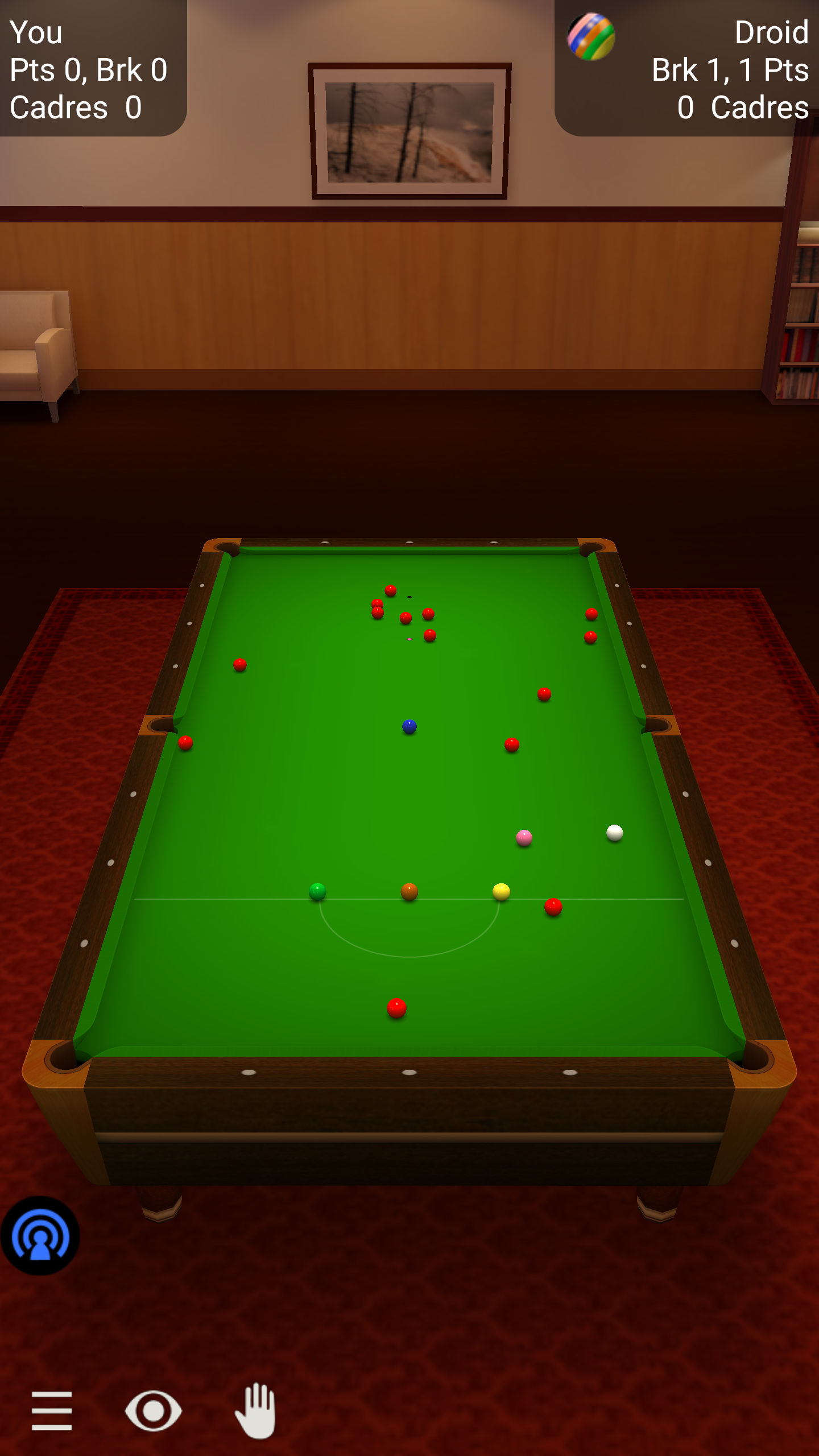 Snooker Pool Pro 3D Game Screenshot