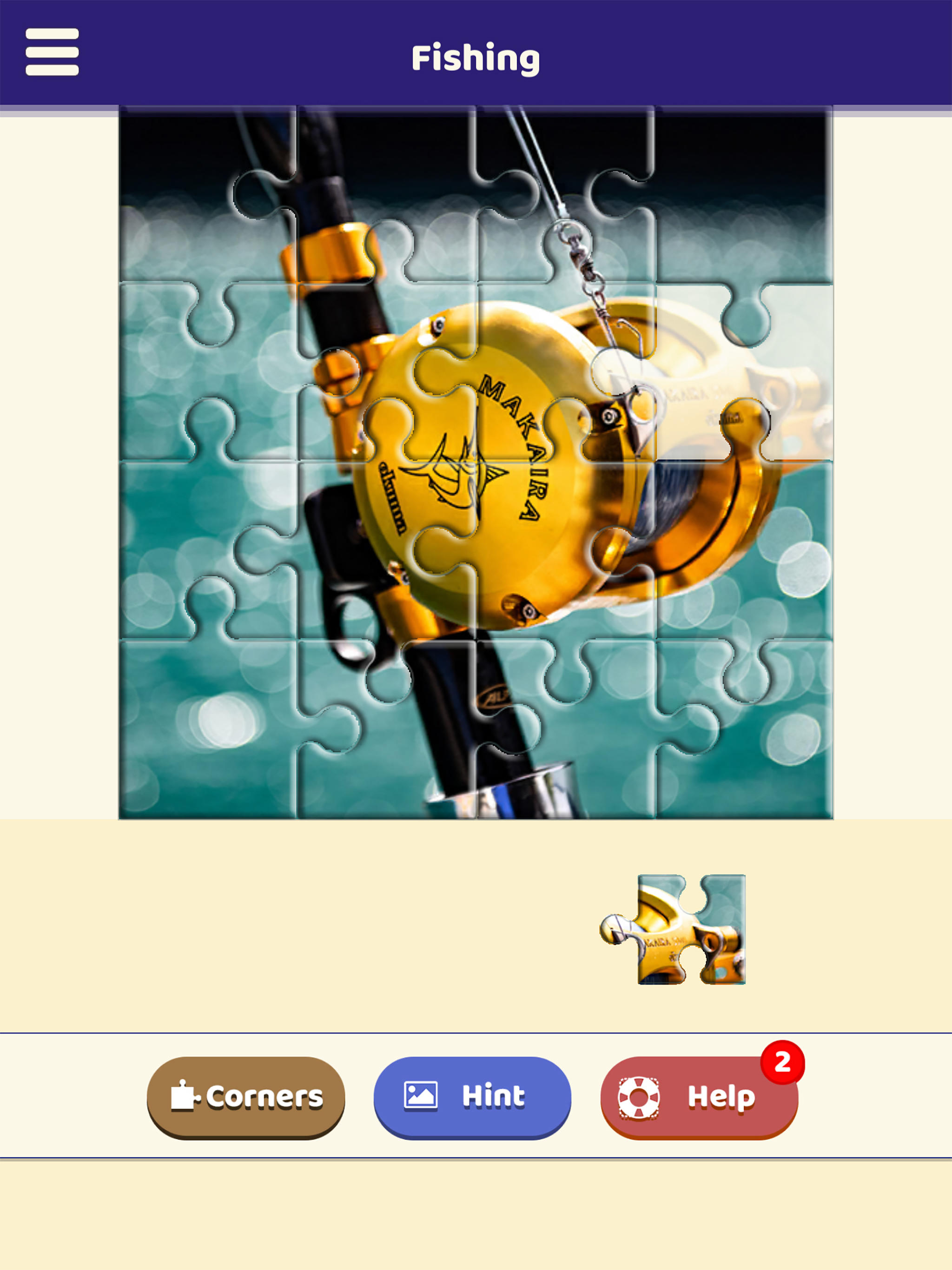 Fishing Puzzle Game Screenshot