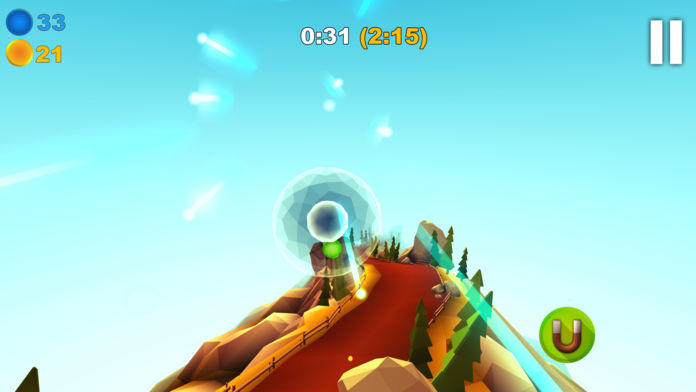 Slope Down Game Screenshot
