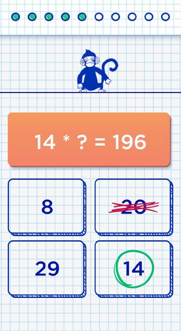 Screenshot of Mathematics. Math Games&Tricks