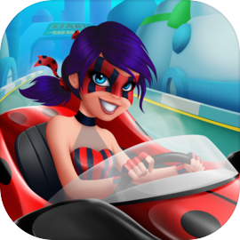 Lady Bug 3D Go Kart: Buggy Racing