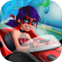 Icon of Lady Bug 3D Go Kart: Buggy Racing