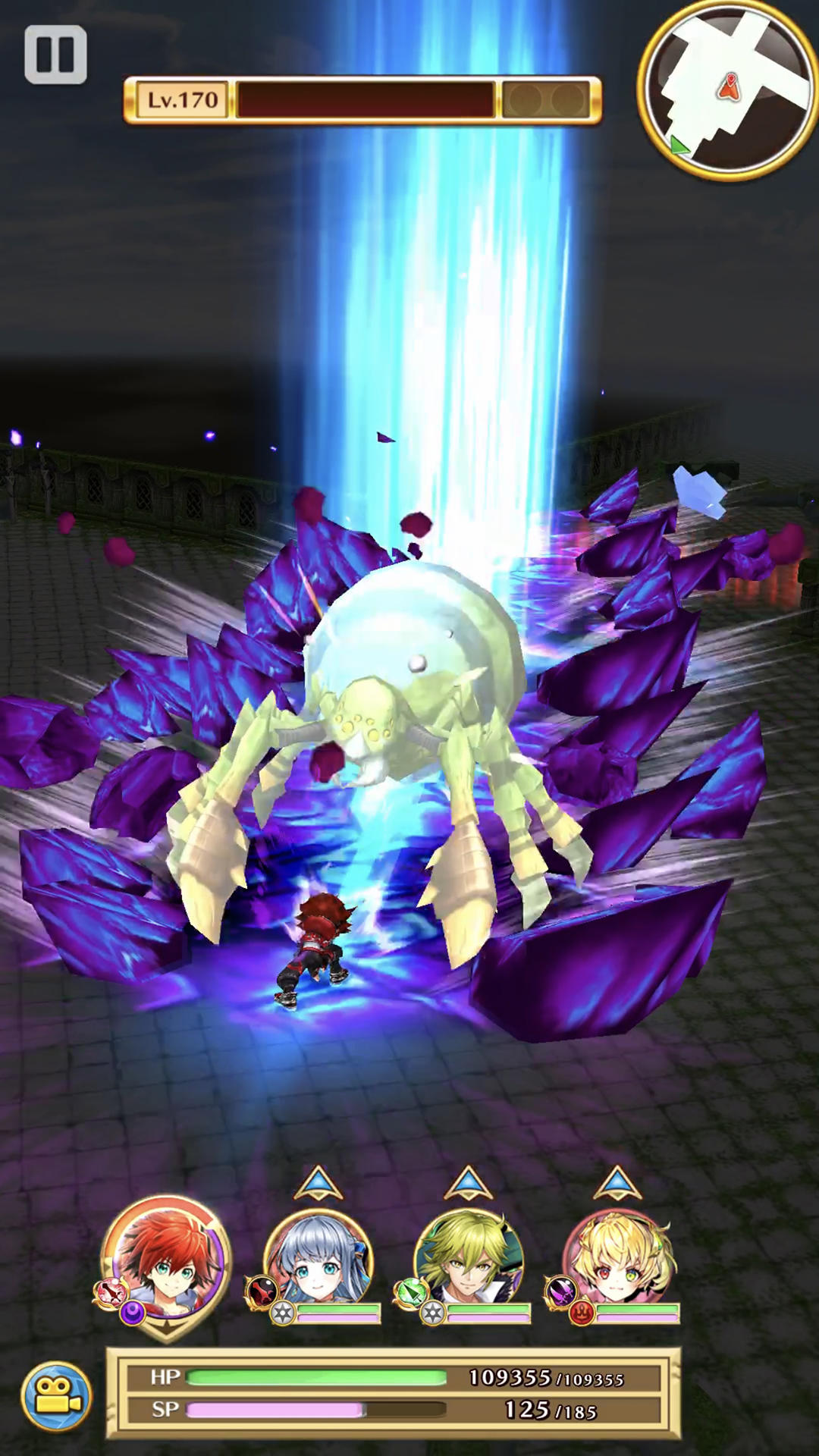 Captura de Tela do Jogo 白猫プロジェクト