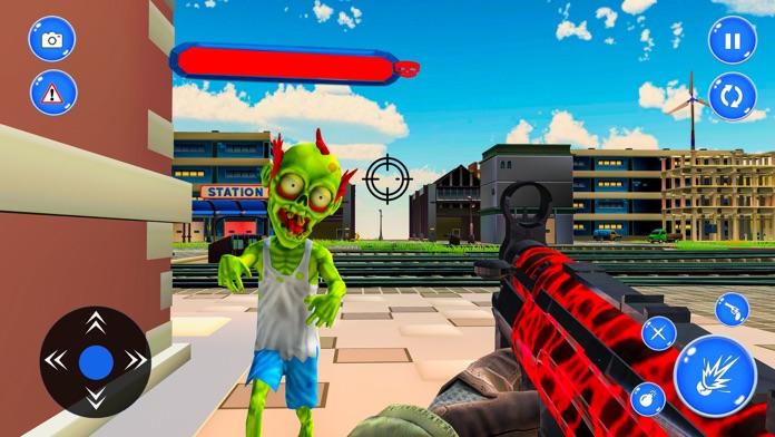 Screenshot of Zombie Shooter Apocalypse Game