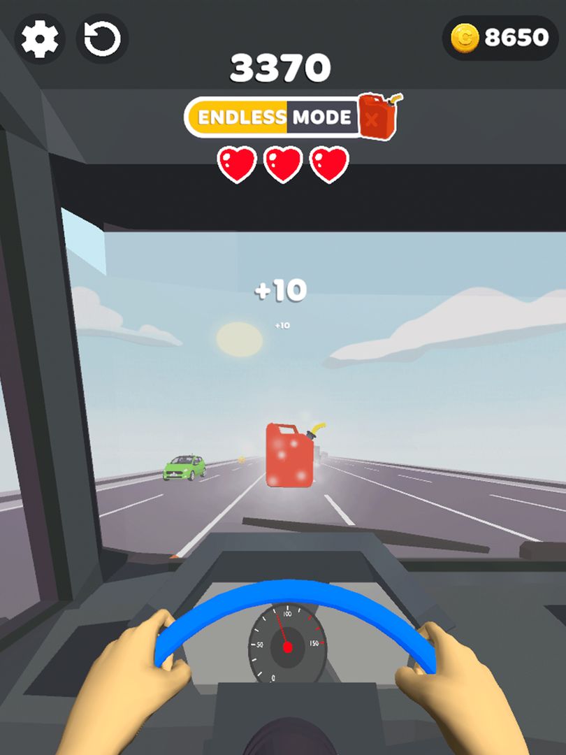 Fast Driver 3D 게임 스크린 샷
