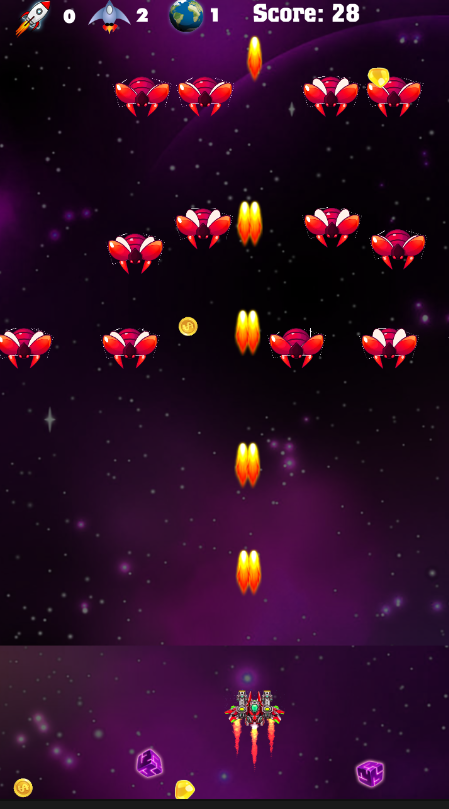 Screenshot 6 of Galaxy Attack: Alien Shooter 1.0
