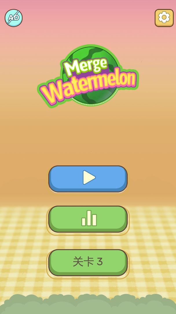 Screenshot of Watermelon Merge Game