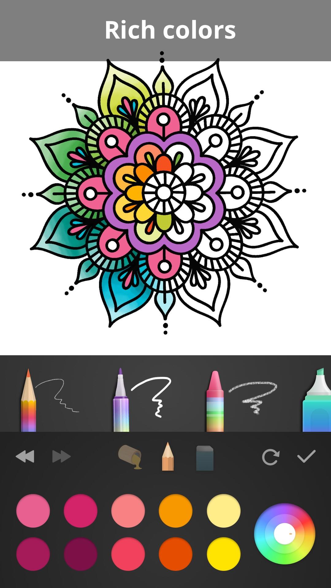 Coloring Book for family Game Screenshot