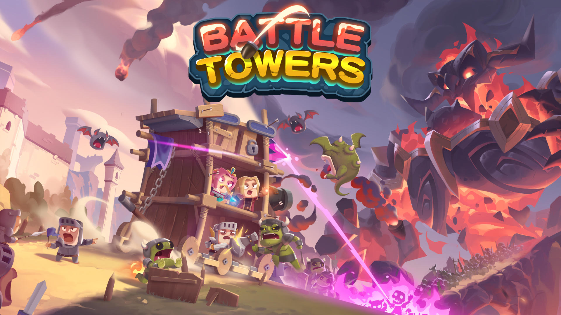 Screenshot 1 of Battle Towers - TD Royale RPG 1.0.6