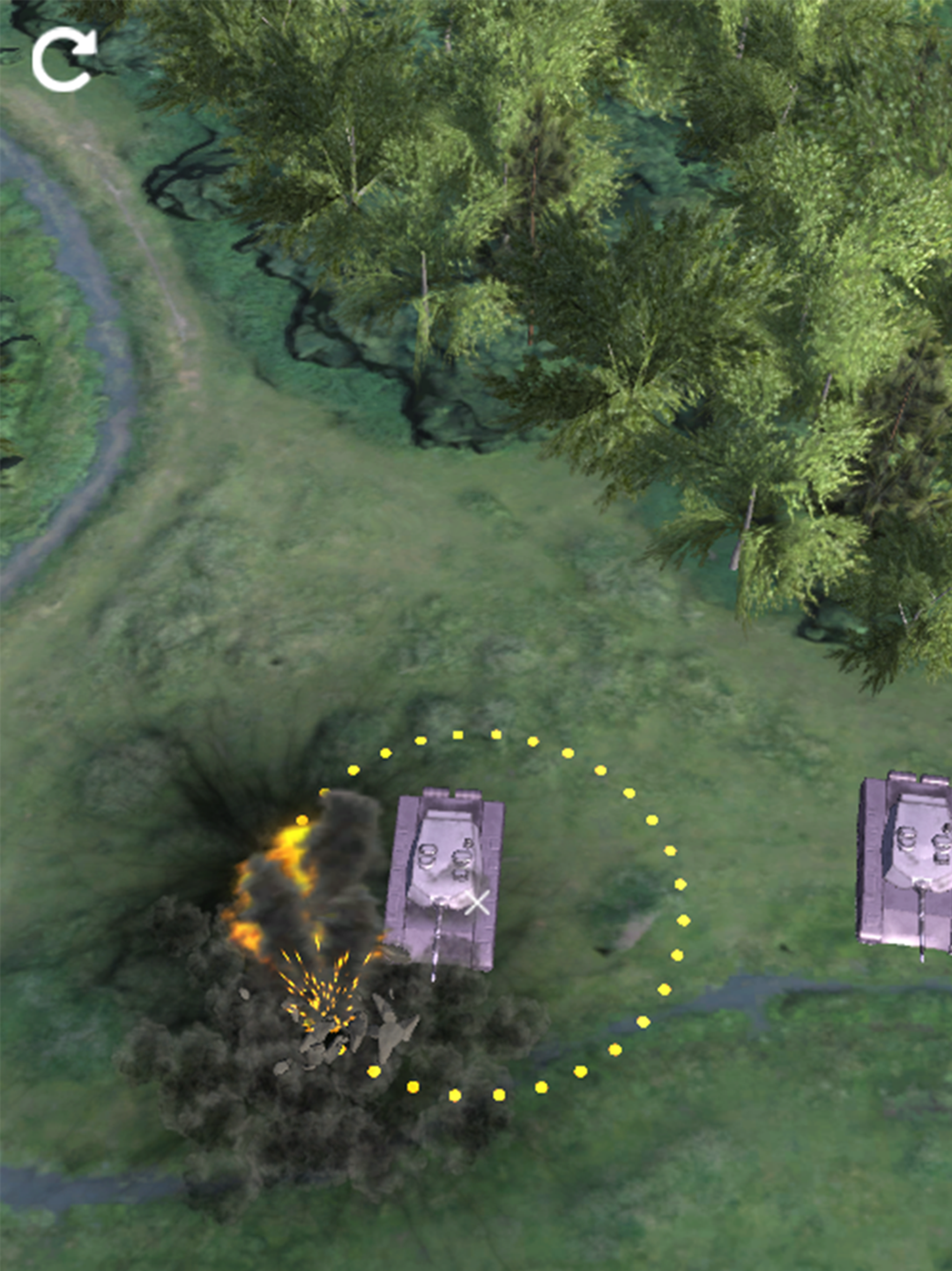 Artillery Strike Game Screenshot
