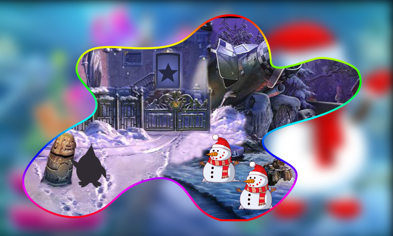 Cuplikan Layar Game Best Escape Games 126 Blithe Snowman Escape Game