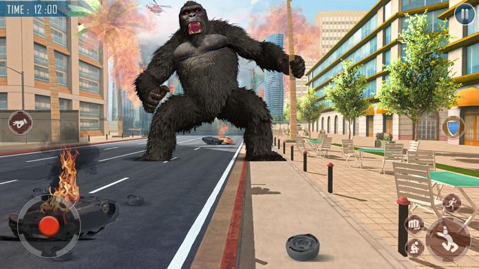 Bigfoot Kaiju Gorilla Monster Game Screenshot