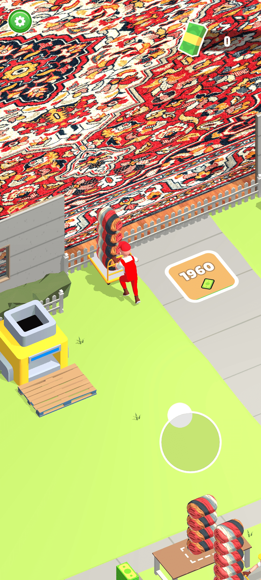 Rug Maker Game Screenshot
