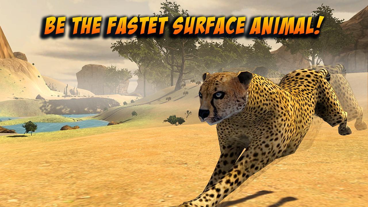 Captura de Tela do Jogo Wild Attack Cheetah Simulator