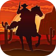Penunggang Koboi Wild West Gunslinger