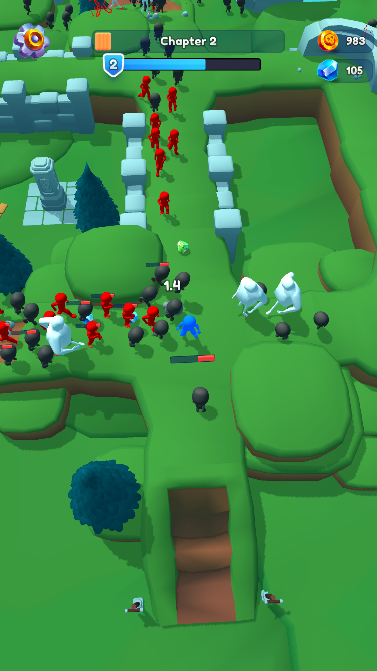 Survivor Hero 3D Game Screenshot