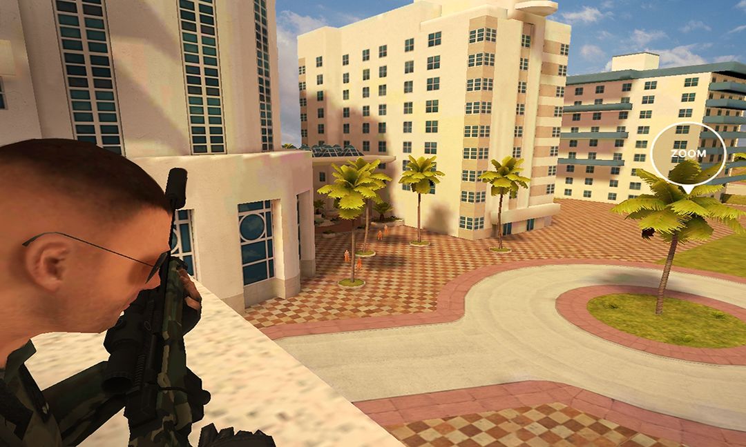 Miami SWAT Sniper Game 게임 스크린 샷
