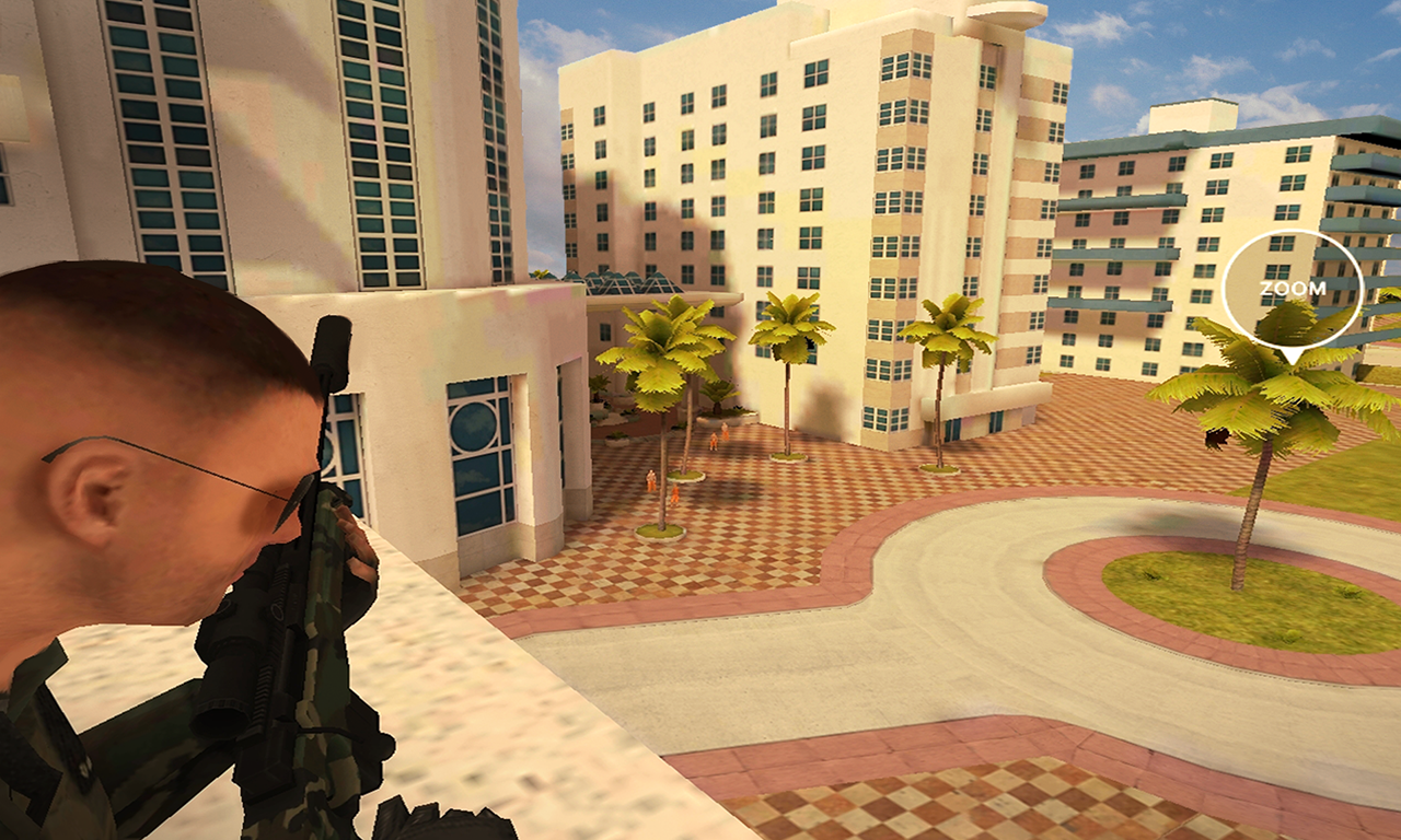 Cuplikan Layar Game Miami SWAT Sniper Game