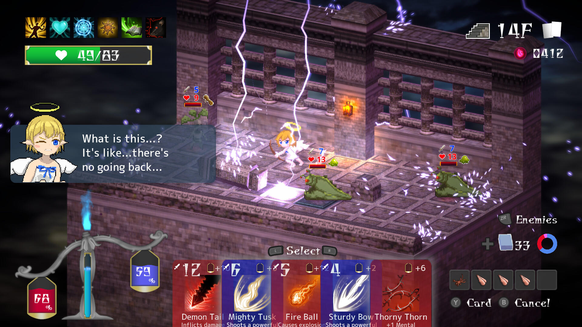 Lazriel: The Demon's Fall screenshot game