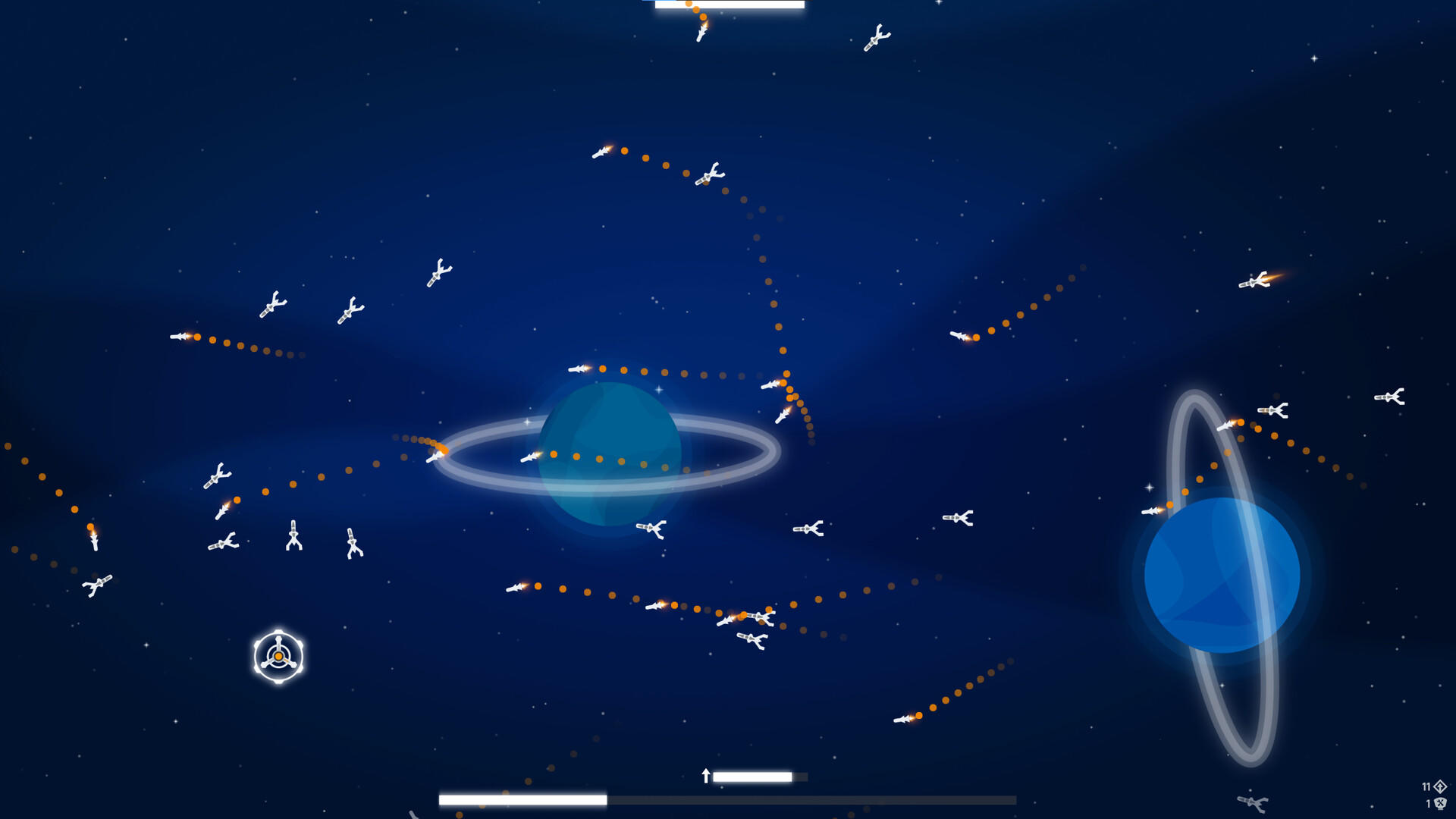 Cosmic Cursor Game Screenshot