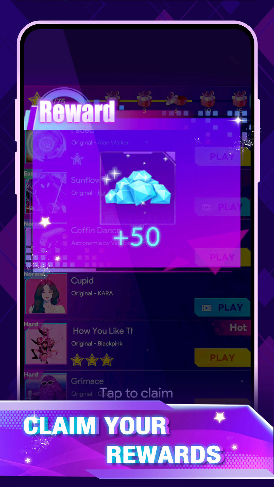 Screenshot of Magic Color: Space Transit