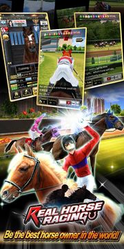 Captura de Tela do Jogo Real Horse Racing (3D)