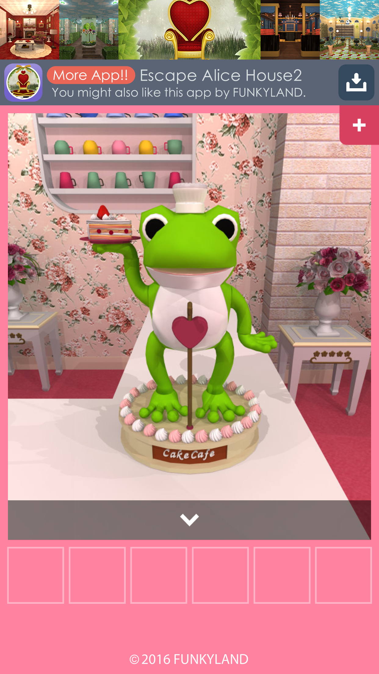 Escape the Cake Café Game Screenshot