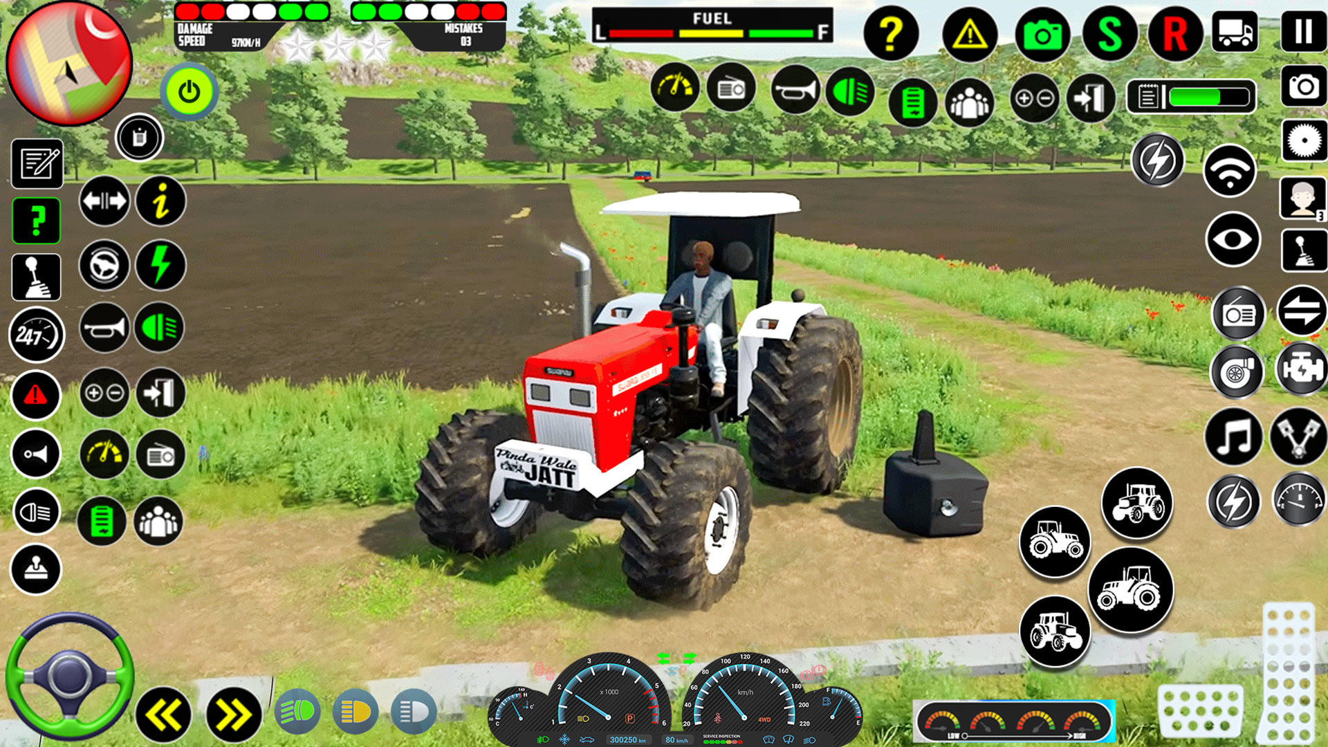 Screenshot 1 of Tractor Driving Farming Games 0.1