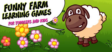 Banner of Funny Farm Learning Games for Toddlers and Kids 